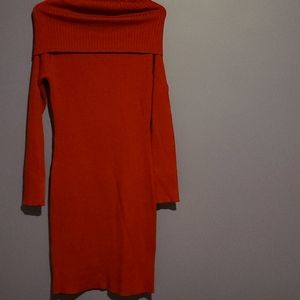 NWOT, red sweater dress